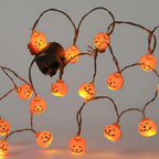 Halloween String Lights Battery-Powered LED Molded Covers
