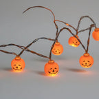 Halloween String Lights Battery-Powered LED Molded Covers