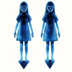 Halloween Yard Decoration Lighted Twin Ghosts Weatherproof