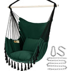 Hammock Chair Spreader Bar Side Pocket 500 lb Capacity