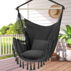 Hammock Chair Spreader Bar Side Pocket 500 lb Capacity