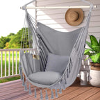 Hammock Chair Spreader Bar Side Pocket 500 lb Capacity