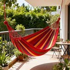 Hammock For Two Portable Breathable Cotton Blend