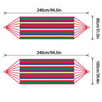 Hammock For Two Portable Breathable Cotton Blend