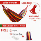 Hammock For Two Portable Breathable Cotton Blend