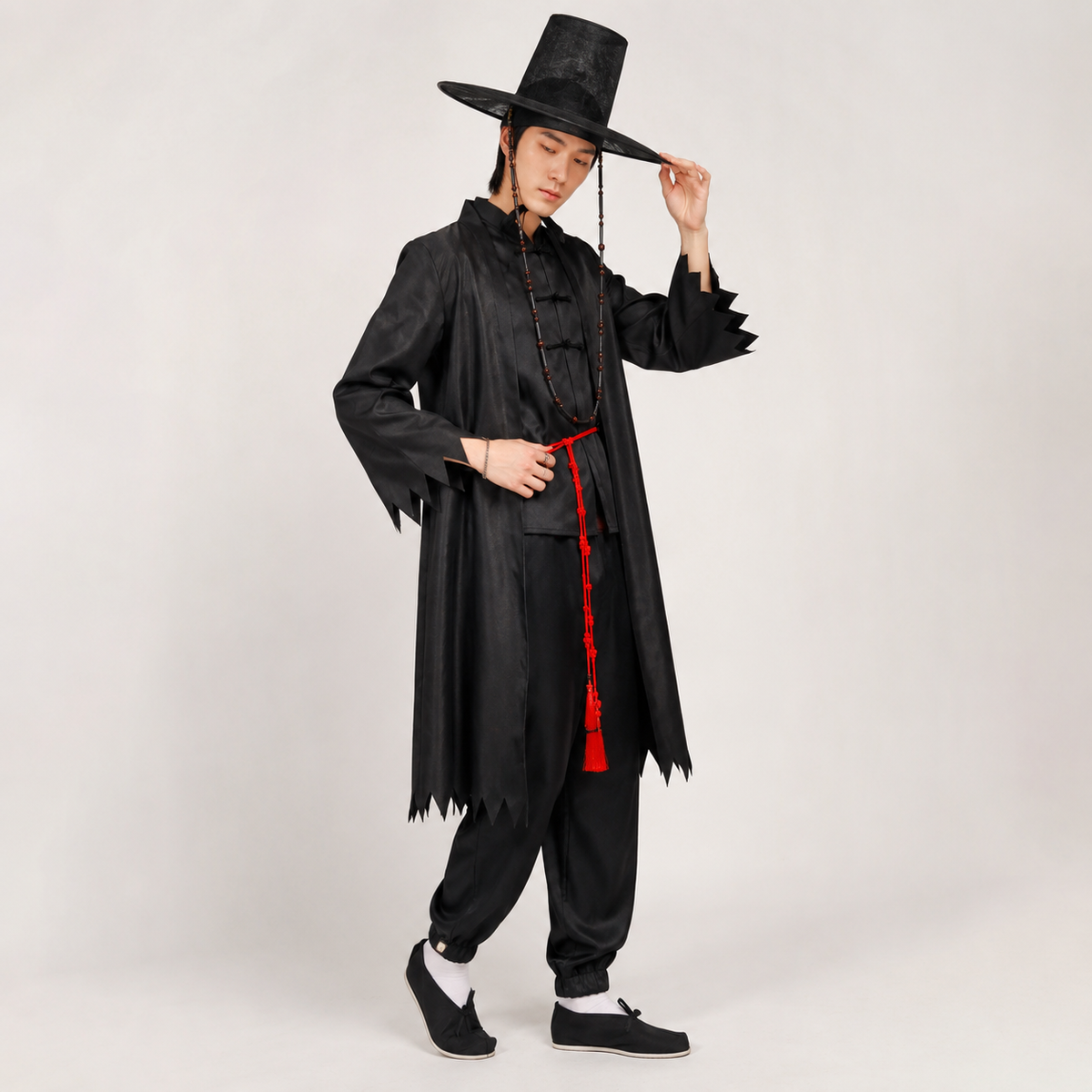 Hanbok Costume Complete Set With Hat & Accessories