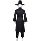 Hanbok Costume Set Silver Flame Mesh Hat & Chains