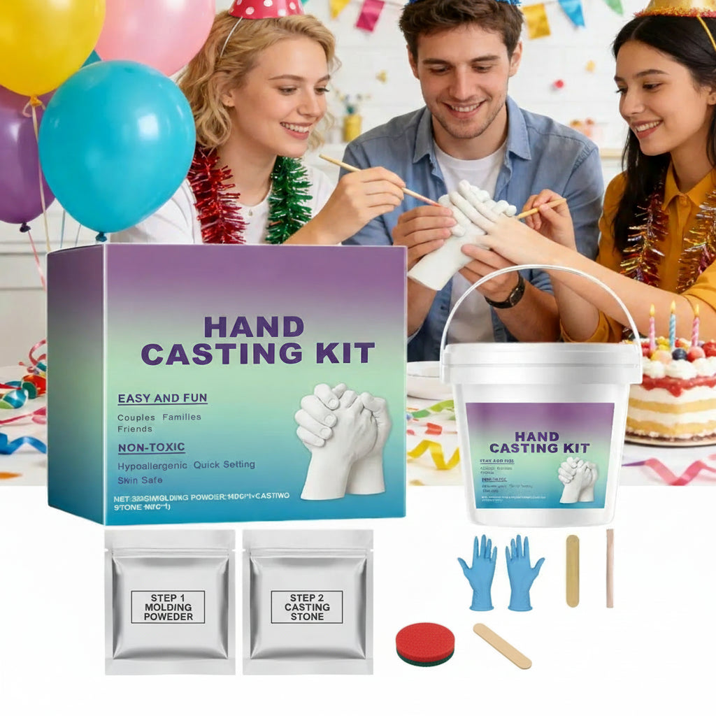 Hand Casting Kit Life-Like & Easy DIY
