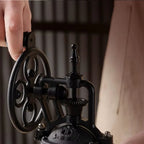 Hand-Crank Coffee Grinder Ceramic Burrs Portable