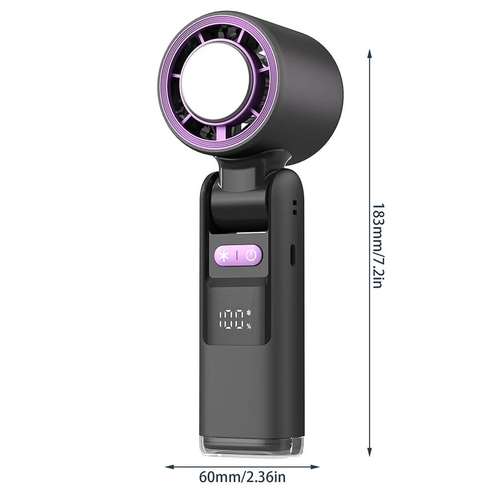 Hand Fan Foldable 100 Speeds & Rechargeable