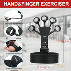 Hand & Forearm Training Set 5-Piece Compact & Portable