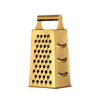 Hand Grater Stainless Steel Ergonomic Handle Textured Surface