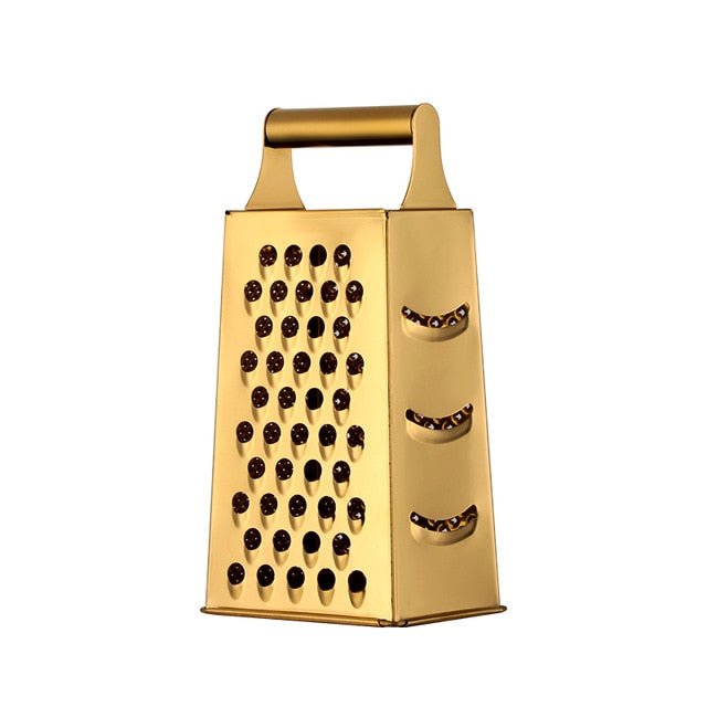 Hand Grater Stainless Steel Ergonomic Handle Textured Surface