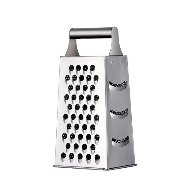 Hand Grater Stainless Steel Ergonomic Handle Textured Surface