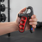 Hand Grip Trainer Adjustable Resistance 11–220 Lbs Digital Counter