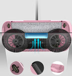 Hand Push Sweeper 3-in-1 360° Rotating Cordless