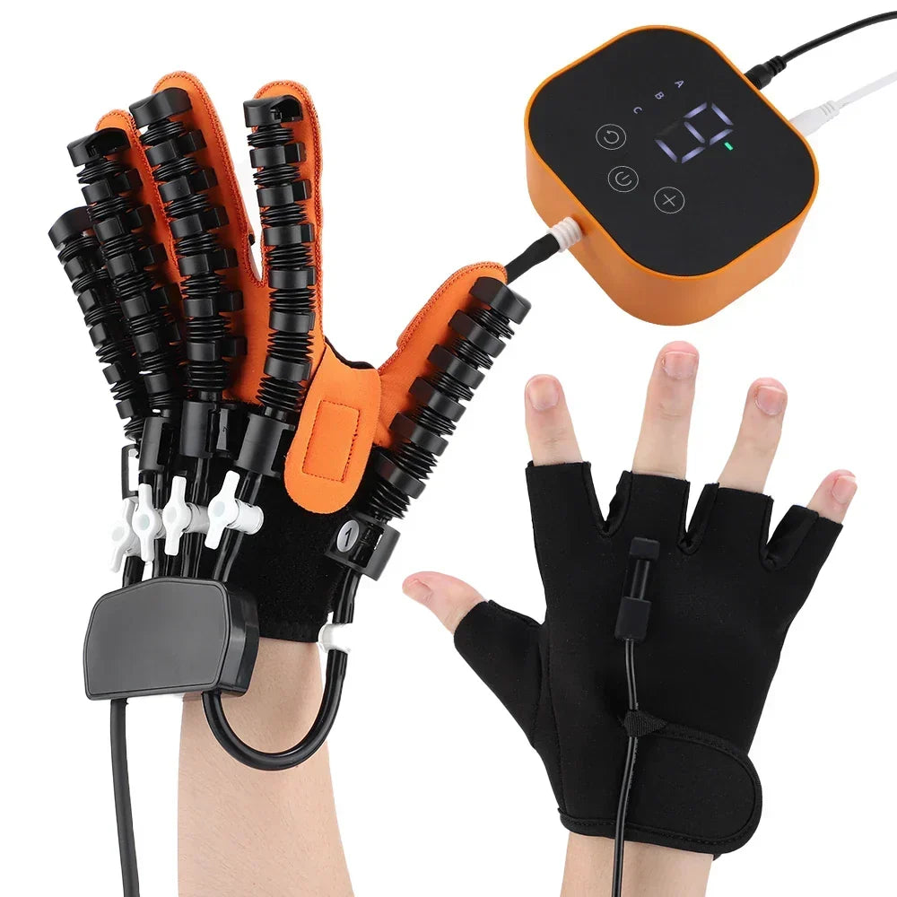 Hand Rehabilitation Glove 3 Modes Vibration & Heated Compression