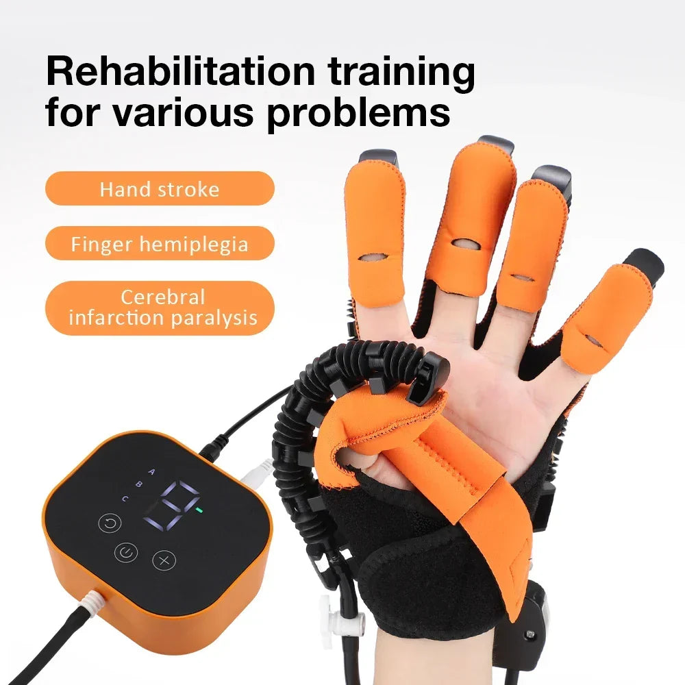 Hand Rehabilitation Glove 3 Modes Vibration & Heated Compression