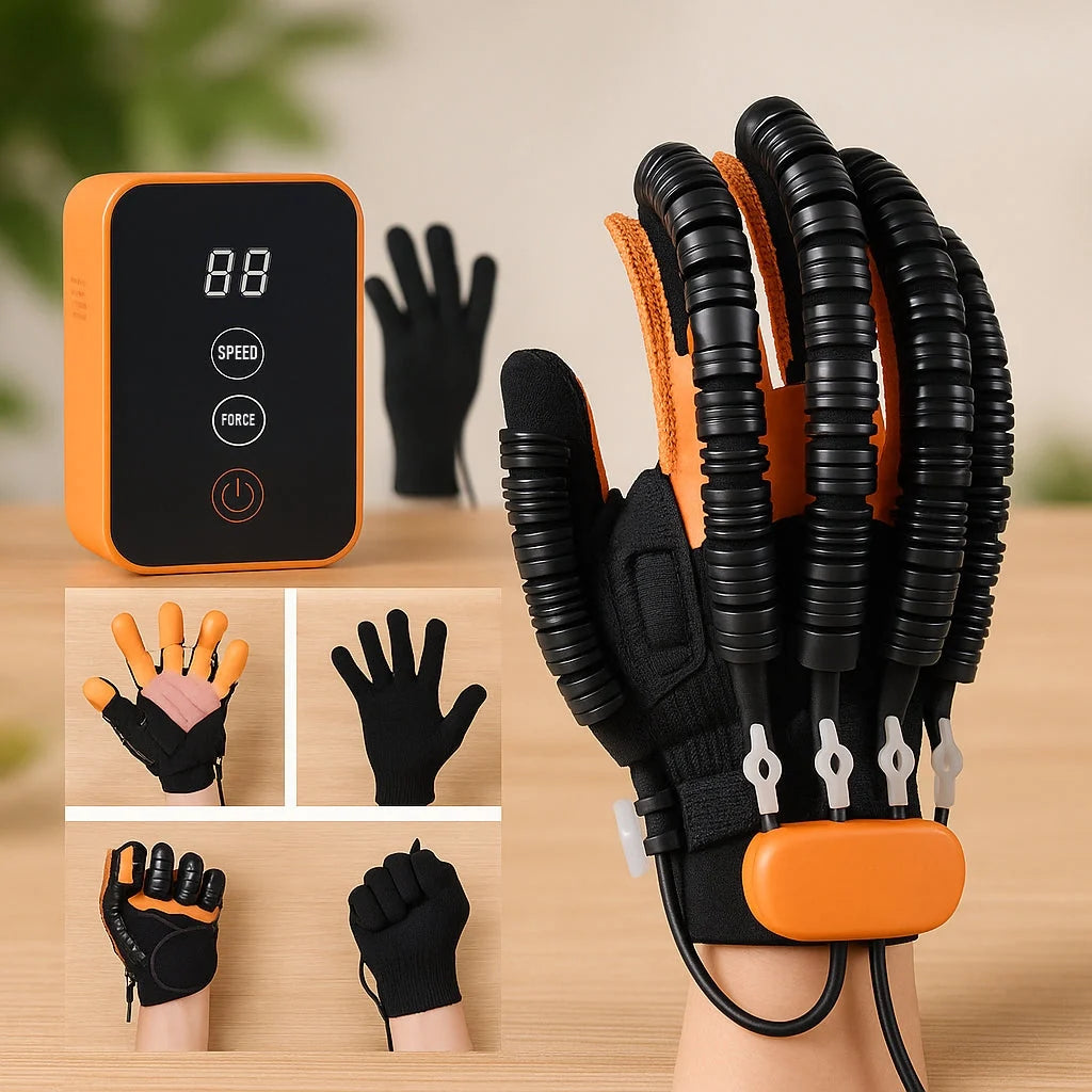Hand Rehabilitation Gloves Automatic Air-Pressure & Independent Finger Control