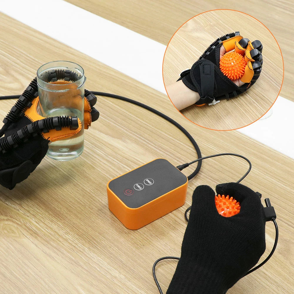 Hand Rehabilitation Gloves Automatic Air-Pressure & Independent Finger Control