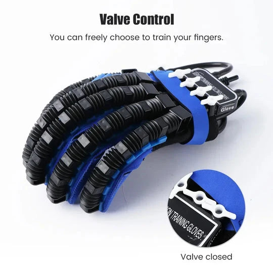Hand Therapy Glove Adaptive Robotic Finger Support
