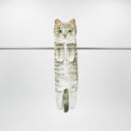 Hand Towel Quick-Drying High Absorbency Cat Motif