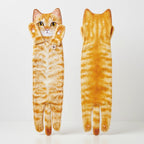 Hand Towel Quick-Drying High Absorbency Cat Motif