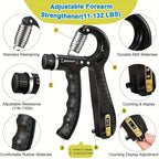 Hand Trainer Set Adjustable Resistance Set of 5