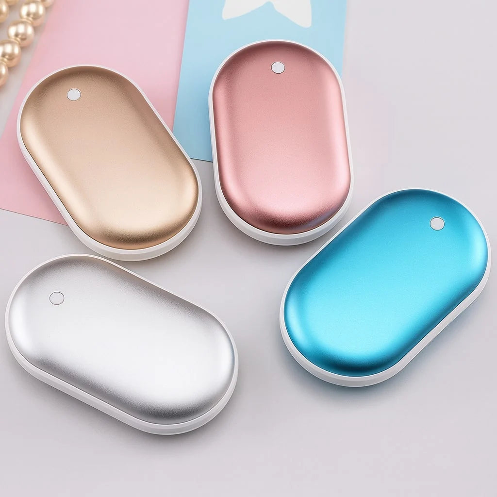 Hand Warmer 5200mAh Power Bank Adjustable Temperature