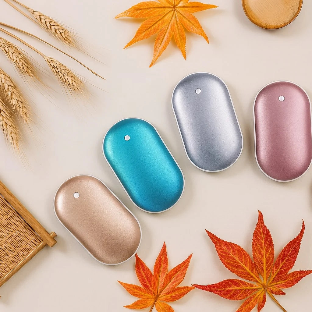 Hand Warmer 5200mAh Power Bank Adjustable Temperature