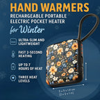 Hand Warmer Double-Sided USB Rechargeable Up To 7 Hours