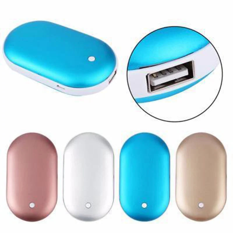 Hand Warmer Power Bank 5200 mAh USB-C Fast Charge