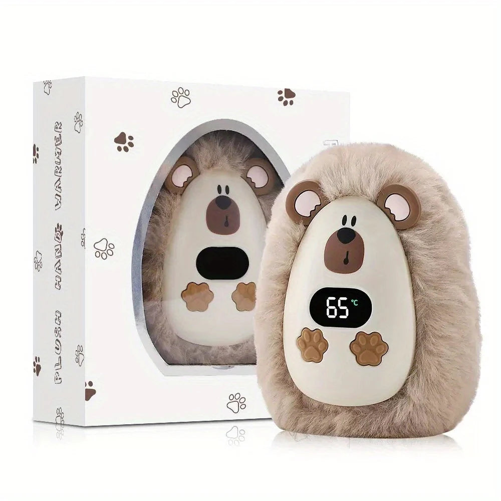 Hand Warmer Rechargeable LCD Display Three Heat Levels