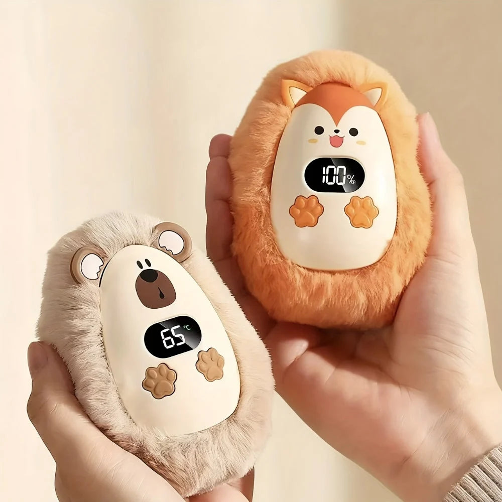 Hand Warmer Rechargeable LCD Display Three Heat Levels