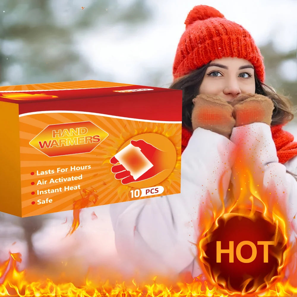 Hand Warmers Air-Activated & Disposable Pocket-Sized