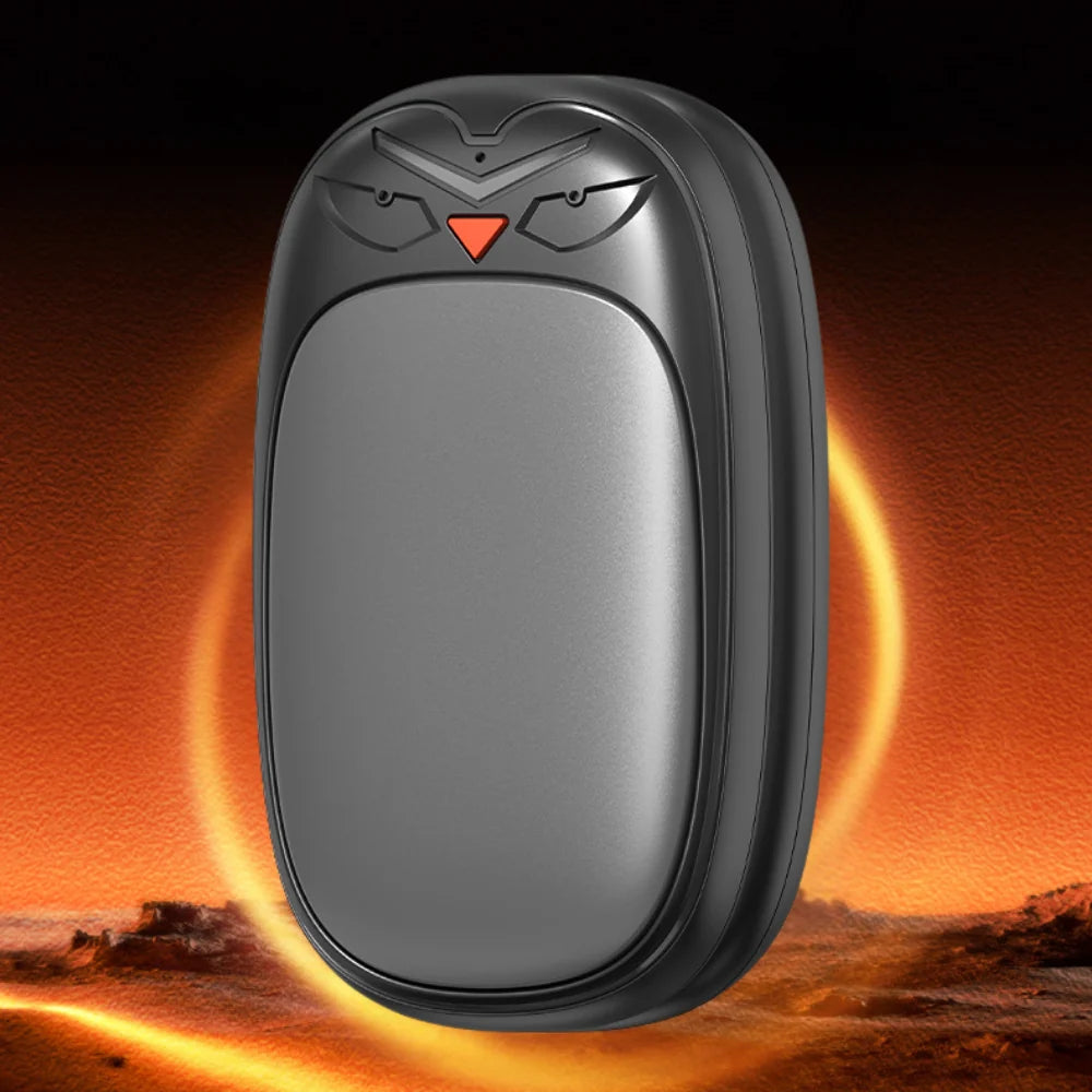Hand Warmers Rechargeable 20-Hour LED Display Set of 2