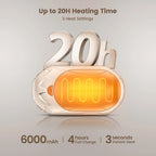 Hand Warmers Rechargeable 3 Heat Levels Set of 2