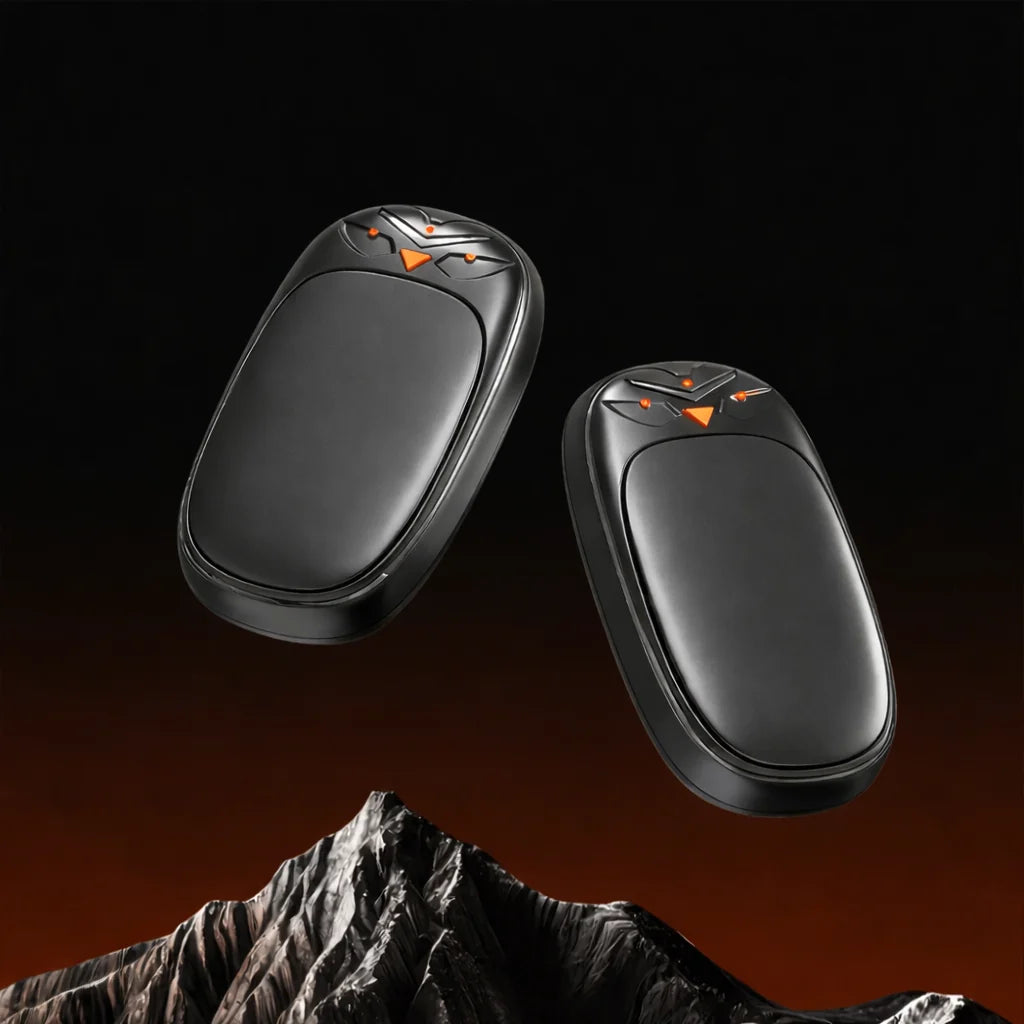 Hand Warmers Rechargeable 3 Heat Levels Set of 2