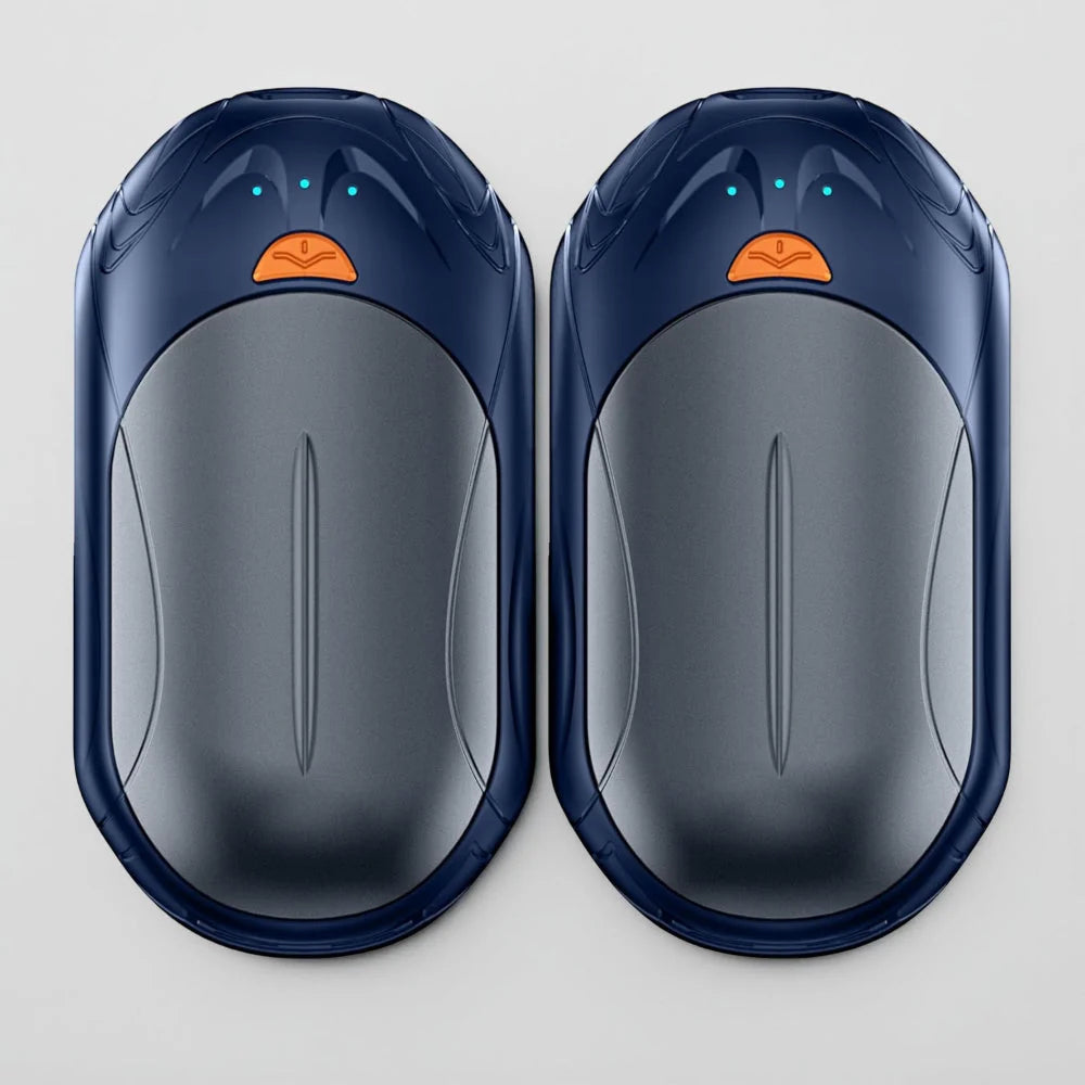 Hand Warmers Rechargeable 3 Heat Levels Set of 2