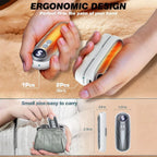 Hand Warmers Rechargeable LED Display Adjustable Heat
