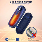 Hand Warmers Rechargeable LED Display Adjustable Heat