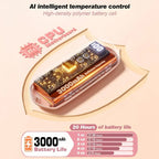 Hand Warmers Rechargeable LED Display Set of 2