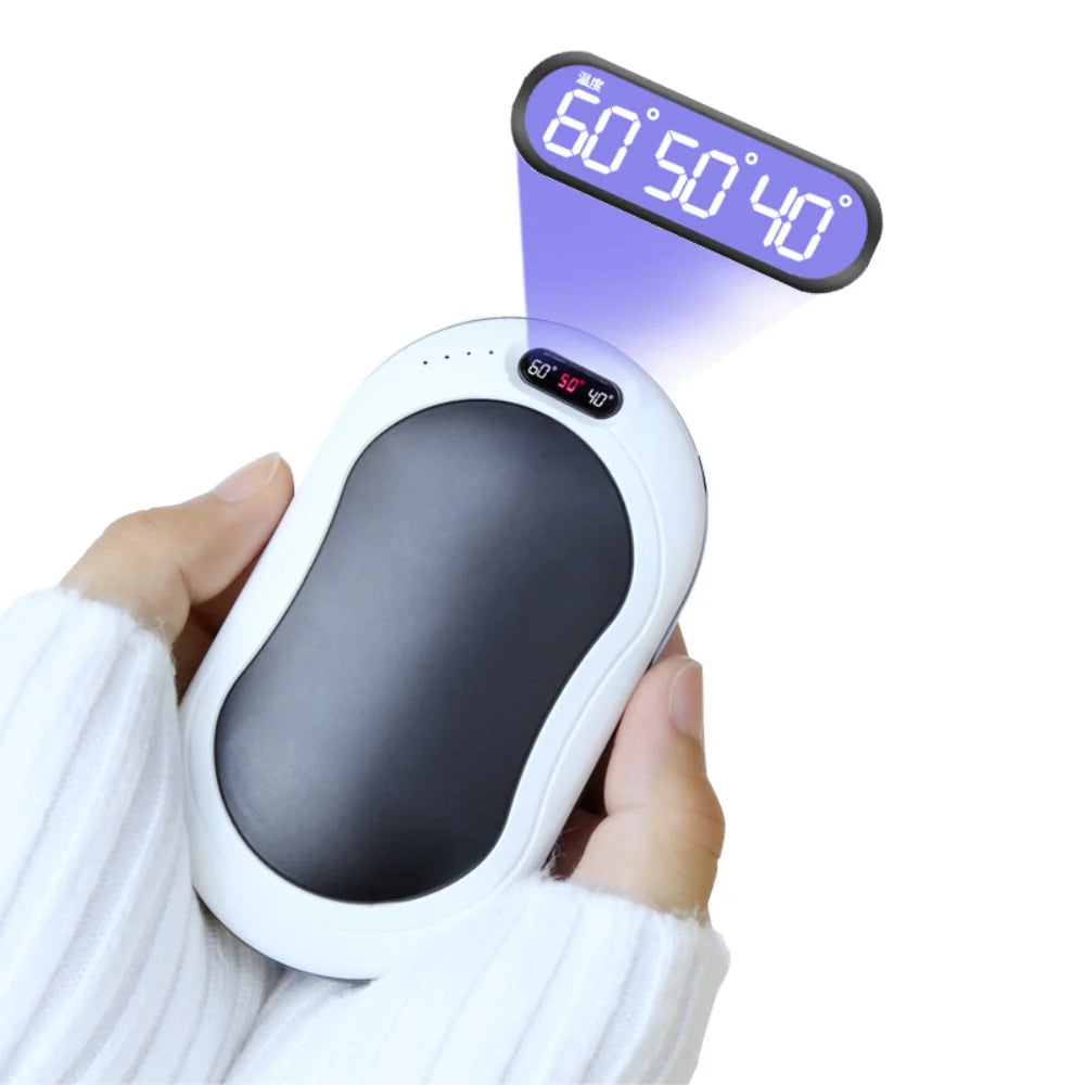 Hand Warmers Rechargeable One-Button Two-Pack