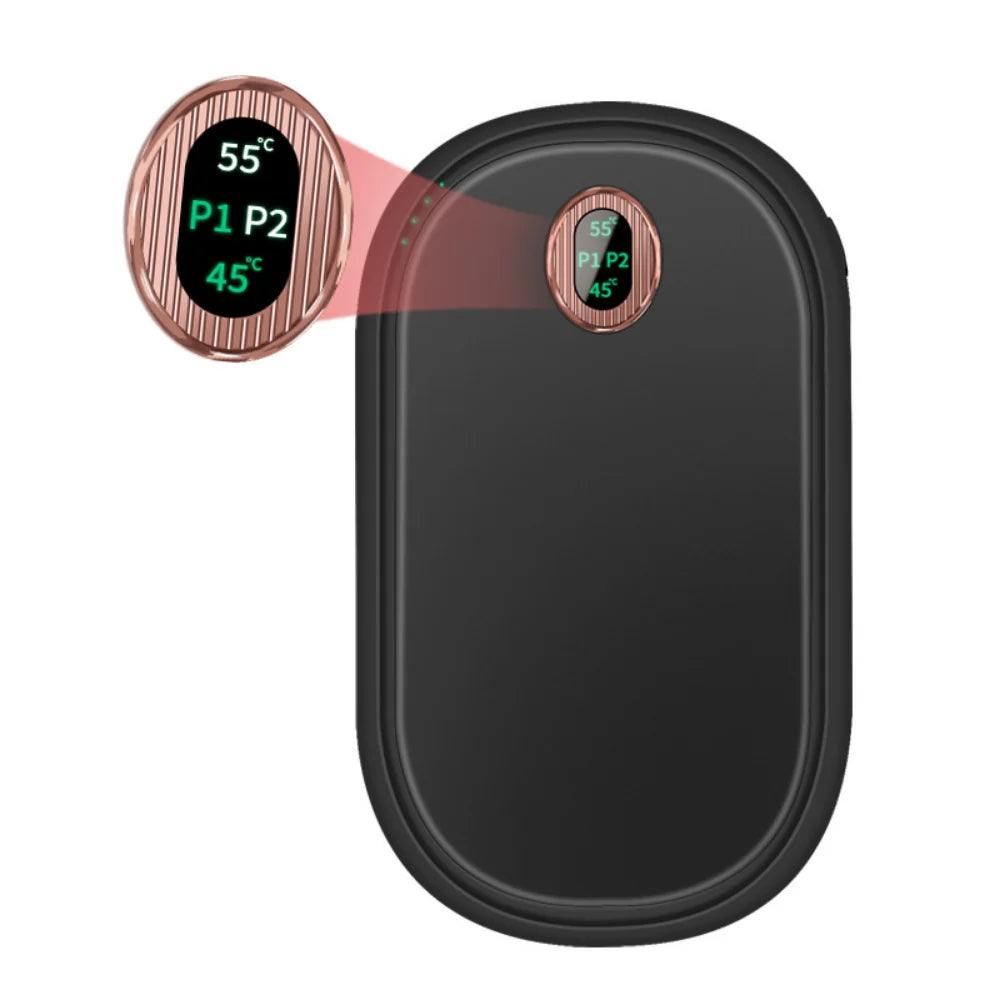 Hand Warmers Rechargeable One-Button Two-Pack