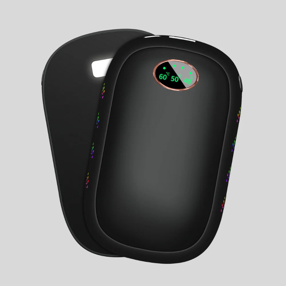 Hand Warmers Rechargeable One-Button Two-Pack
