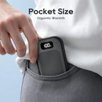 Hand Warmers USB Rechargeable LED Display Set of 2