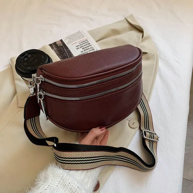 Handbag Convertible Shoulder & Top-Handle Compact