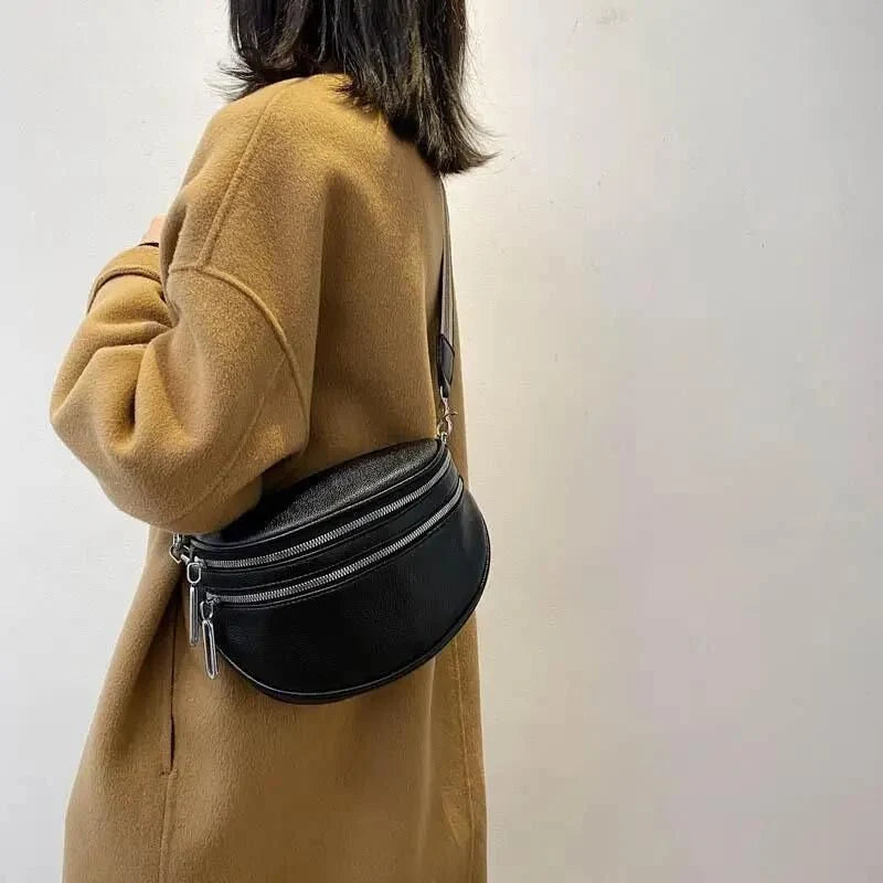 Handbag Convertible Shoulder & Top-Handle Compact