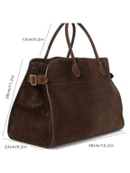 Handbag Convertible & Spacious Vegan Leather Detachable Strap