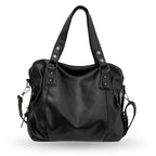 Handbag Laptop-Friendly Vegan Leather Detachable Strap